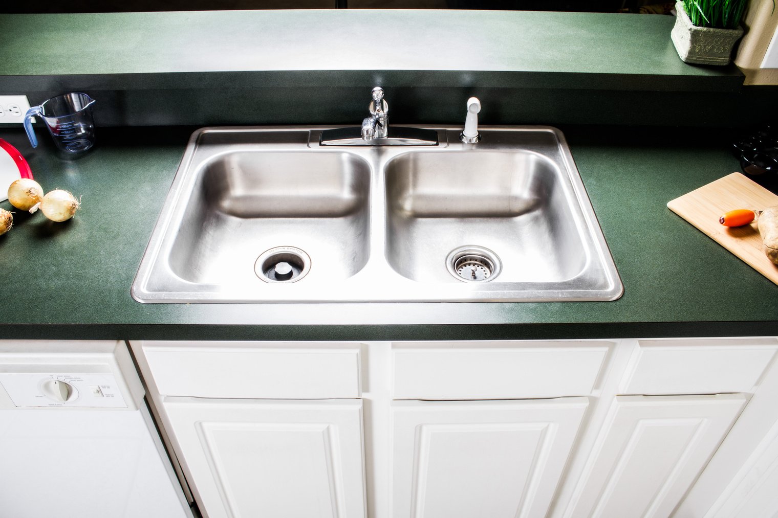 Double Steel Kitchen Sink