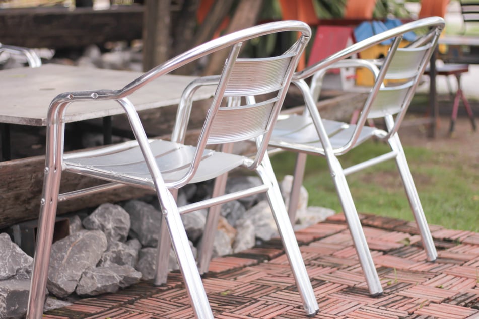 Stainless steel chair